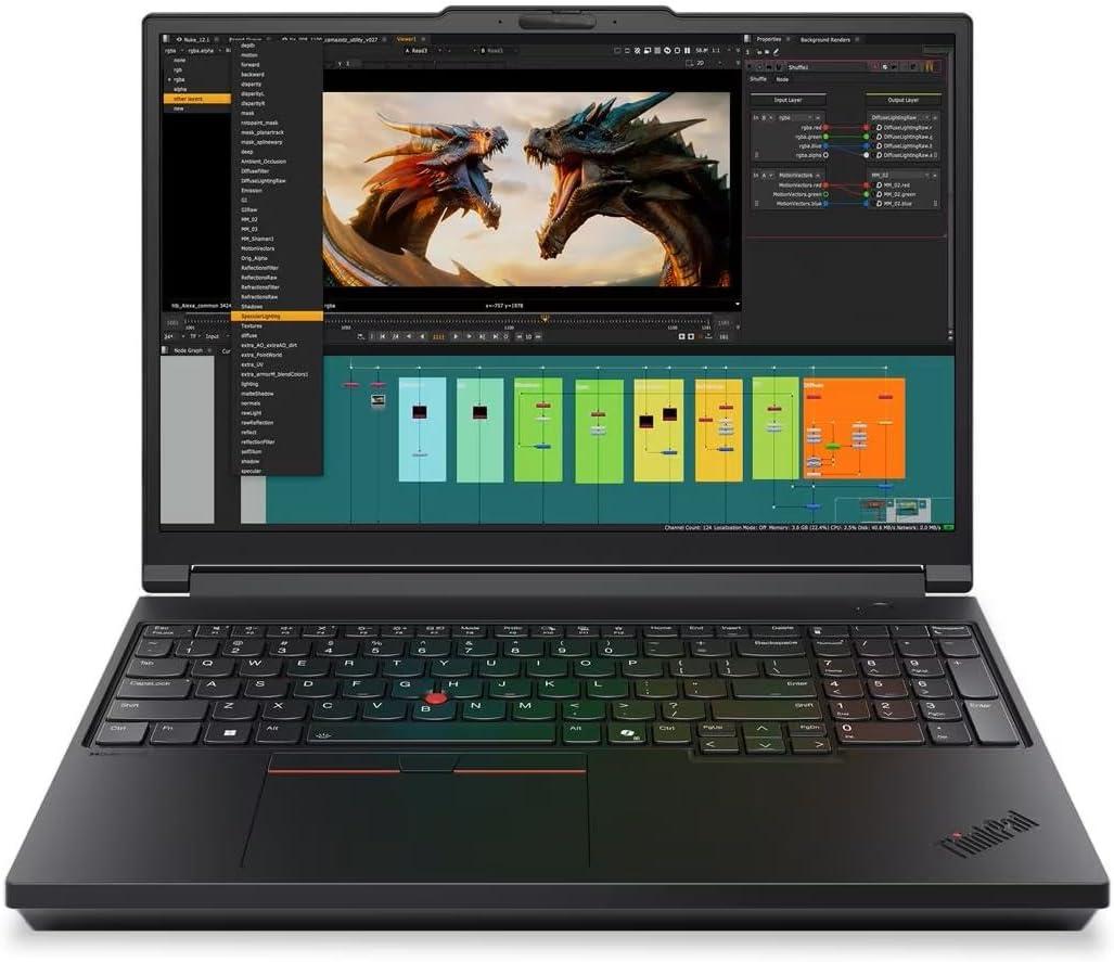 Lenovo P16 Gen3 - KI-Workstation beseitigt Bottleneck, TGP-Power